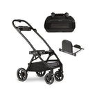 Onyx Tavo Dupree II Pet Stroller Frame with Roscoe Carrier and Dupree Adapter - Complete System View | Bambi Baby