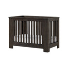Cocoa Pine Westwood Bello Cottage Convertible Crib - Front Angle View | Bambi Baby