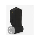 Black Veer Travel Bag XL - Three-Quarter View Showing Wheel Cutout Opening | Bambi Baby