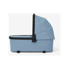 Blue Beryl Veer Bassinet for Newborns - Side Angle View | Bambi Baby