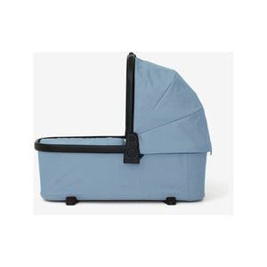 Blue Beryl Veer Bassinet for Newborns - Side Angle View | Bambi Baby