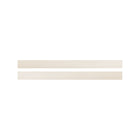 Brushed White Wood Bed Conversion Rails Pair - Isolated View | Bambi Baby