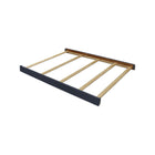 Midnight Wood Sorelle 221 Full Size Bed Conversion Rail - Top-Down Angled View | Bambi Baby