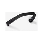 Black Carbon Joolz Aer2 Foldable Bumper Bar with Leatherette Grip - Angled Product View | Bambi Baby