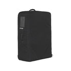 Black Nylon Veer Valet Travel Bag - Three-Quarter View with Label Window | Bambi Baby