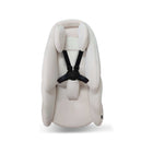 Cream mima Creo Newborn Snuggle Insert with Harness - Top-Down View | Bambi Baby