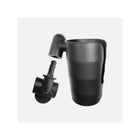 Black mima Stroller Cup Holder with Clip Attachment - Exploded Parts View | Bambi Baby