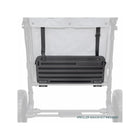 Black WonderFold Buddy Board Ride-On Board - Strap Attachment Detail on W-Series Wagon | Bambi Baby