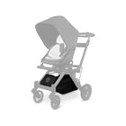 Black Orbit Baby G5 Cargo Basket - 3/4 View Installed on G5 Stroller | Bambi Baby