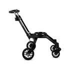 Black Aluminum Orbit Baby G5 Stroller Frame - Profile View with SmartHub Base | Bambi Baby