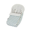 Orbit Baby Stroller Footmuff in Checkered Surf Spray