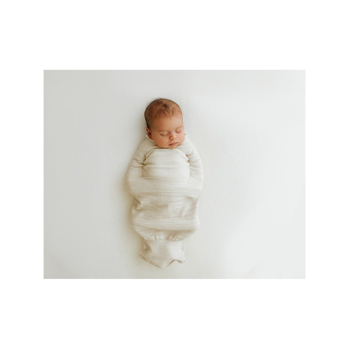 Swaddelini Bamboo Blend Beige Swaddle Sleep Sack- Bambi Baby