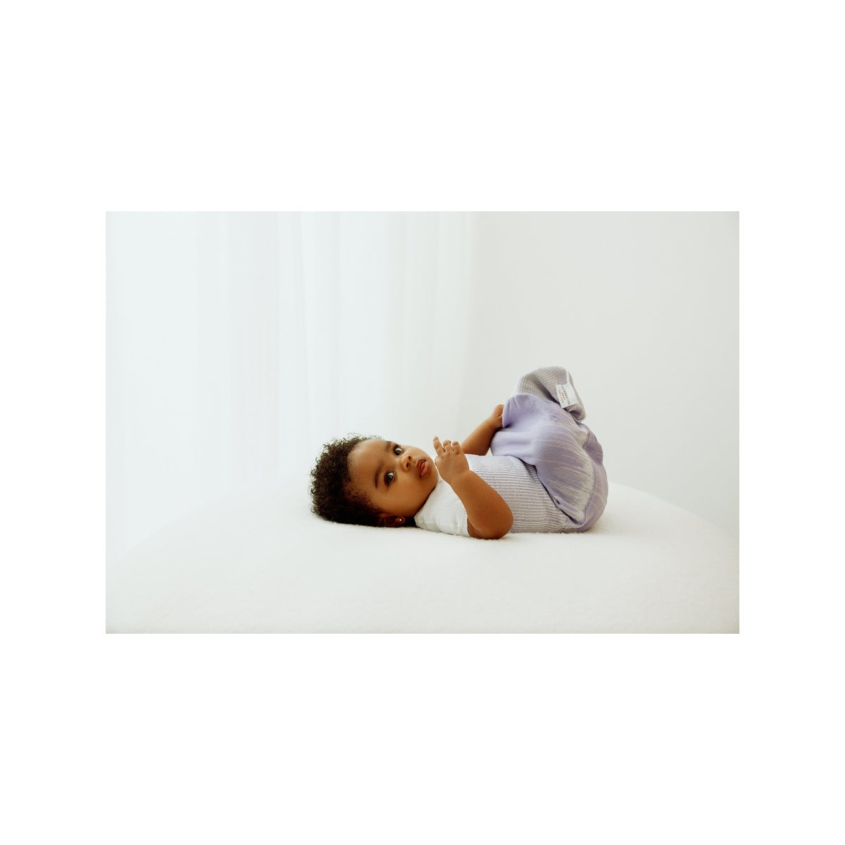 Swaddelini Lavender Arms Out™ Short Sleeve Sleep Sack- Bambi Baby