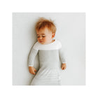 Swaddelini Grey Arms Out™ Long Sleeve Sleep Sack