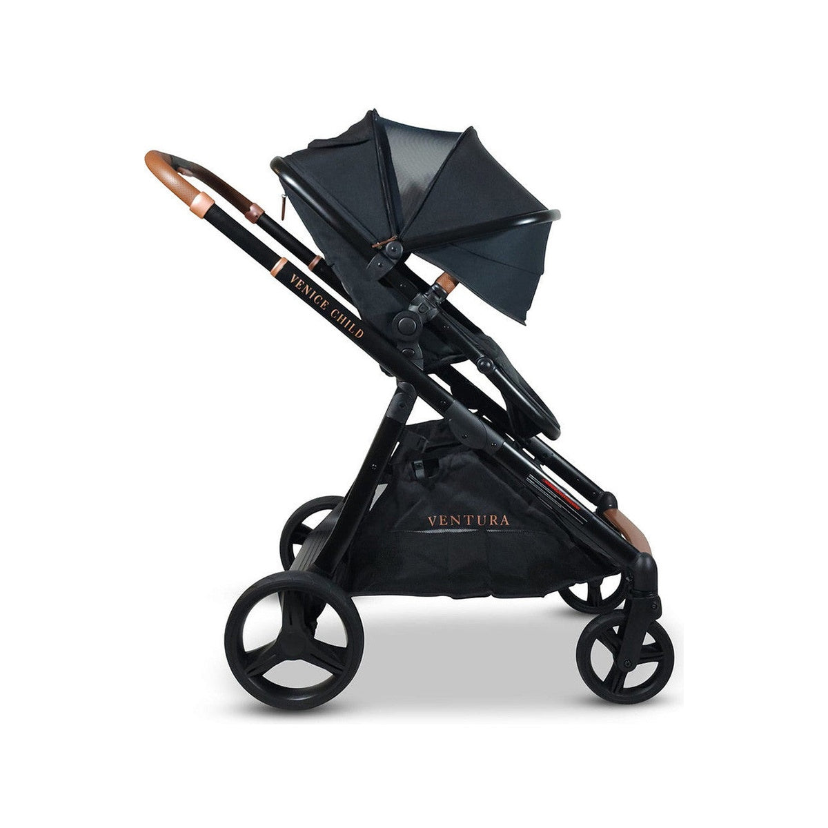 Venice Child Ventura Single to Double Sit-And-Stand Tandem Stroller- Bambi Baby