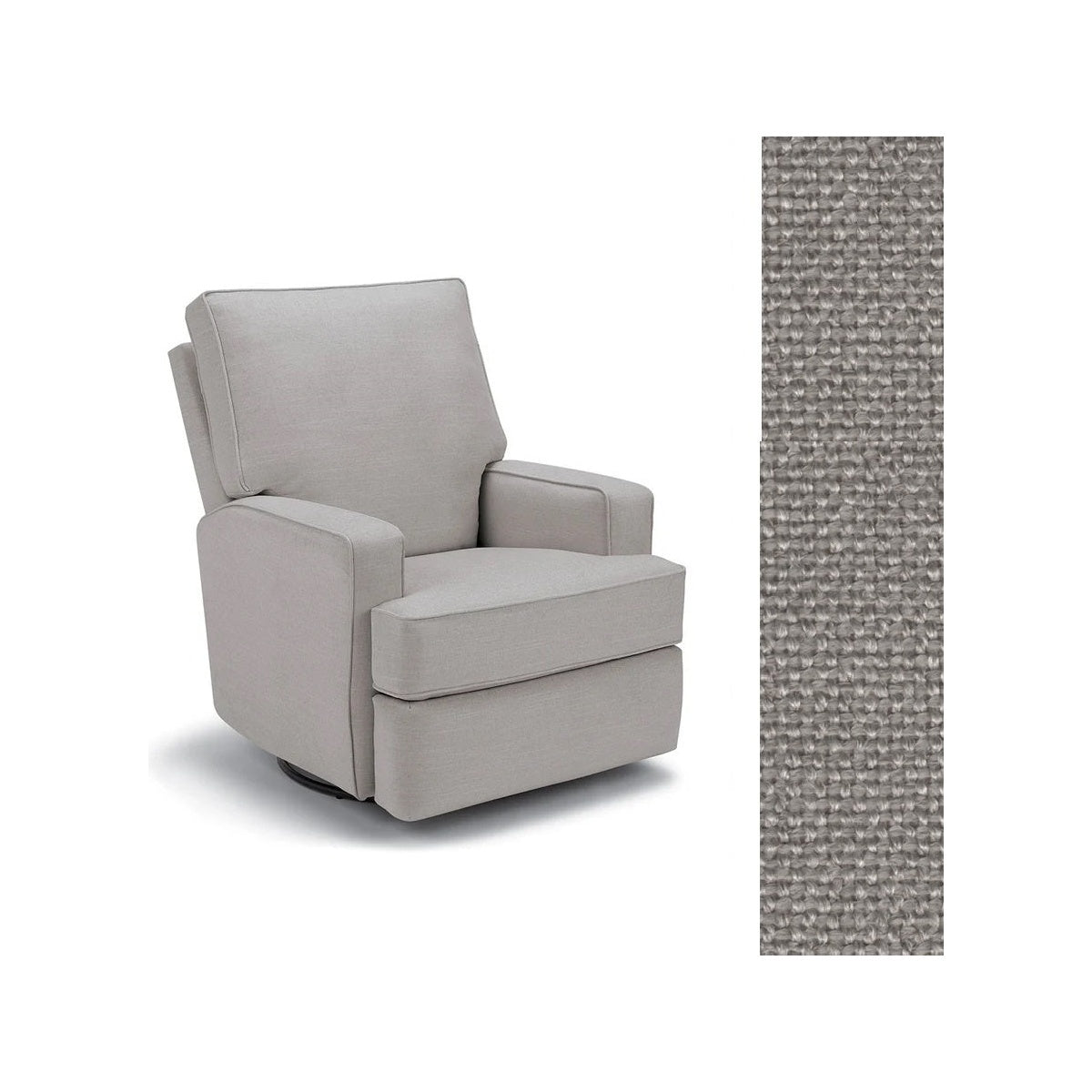 Storytime by Best Chairs Kersey Swivel Recliner- Bambi Baby