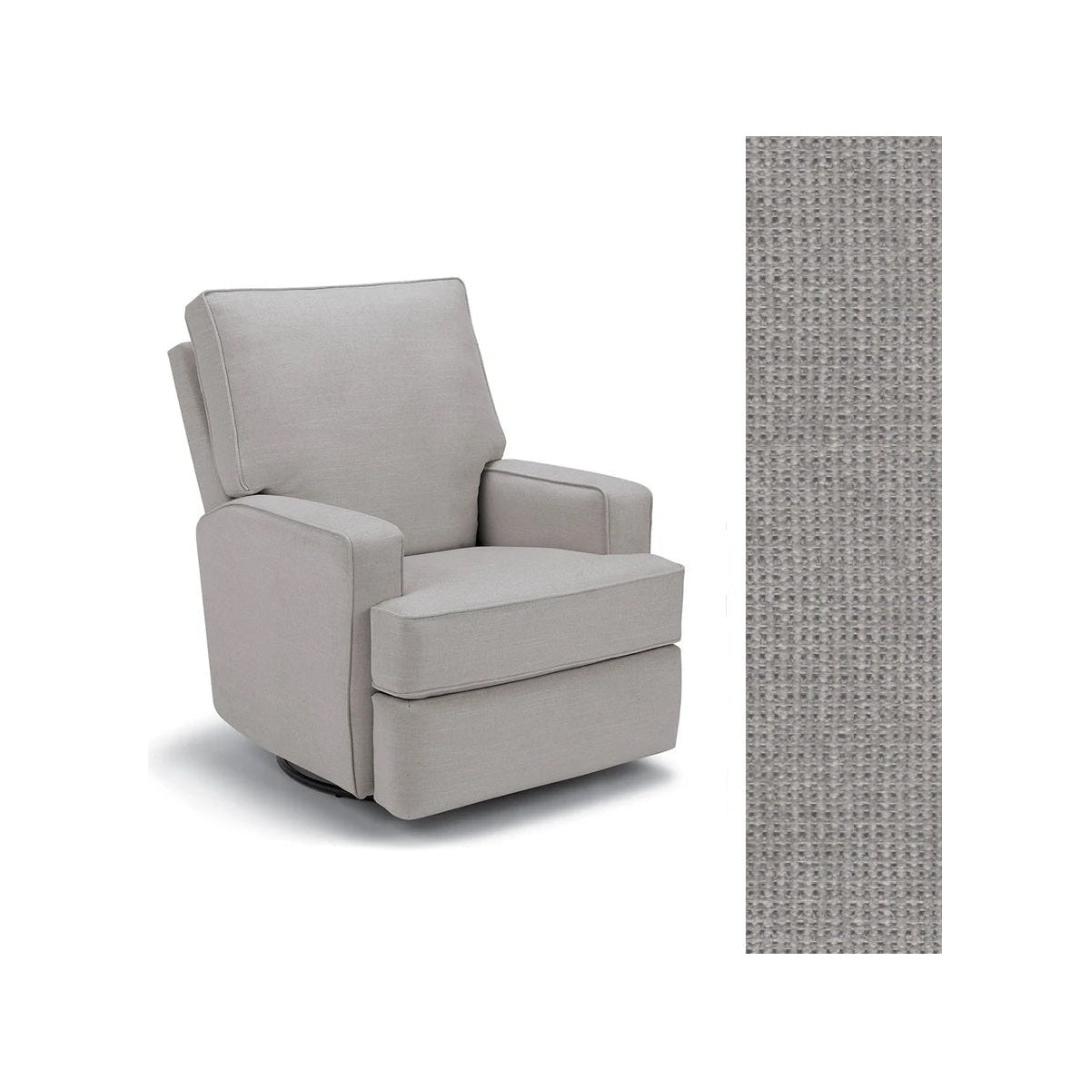 Storytime by Best Chairs Kersey Swivel Recliner- Bambi Baby
