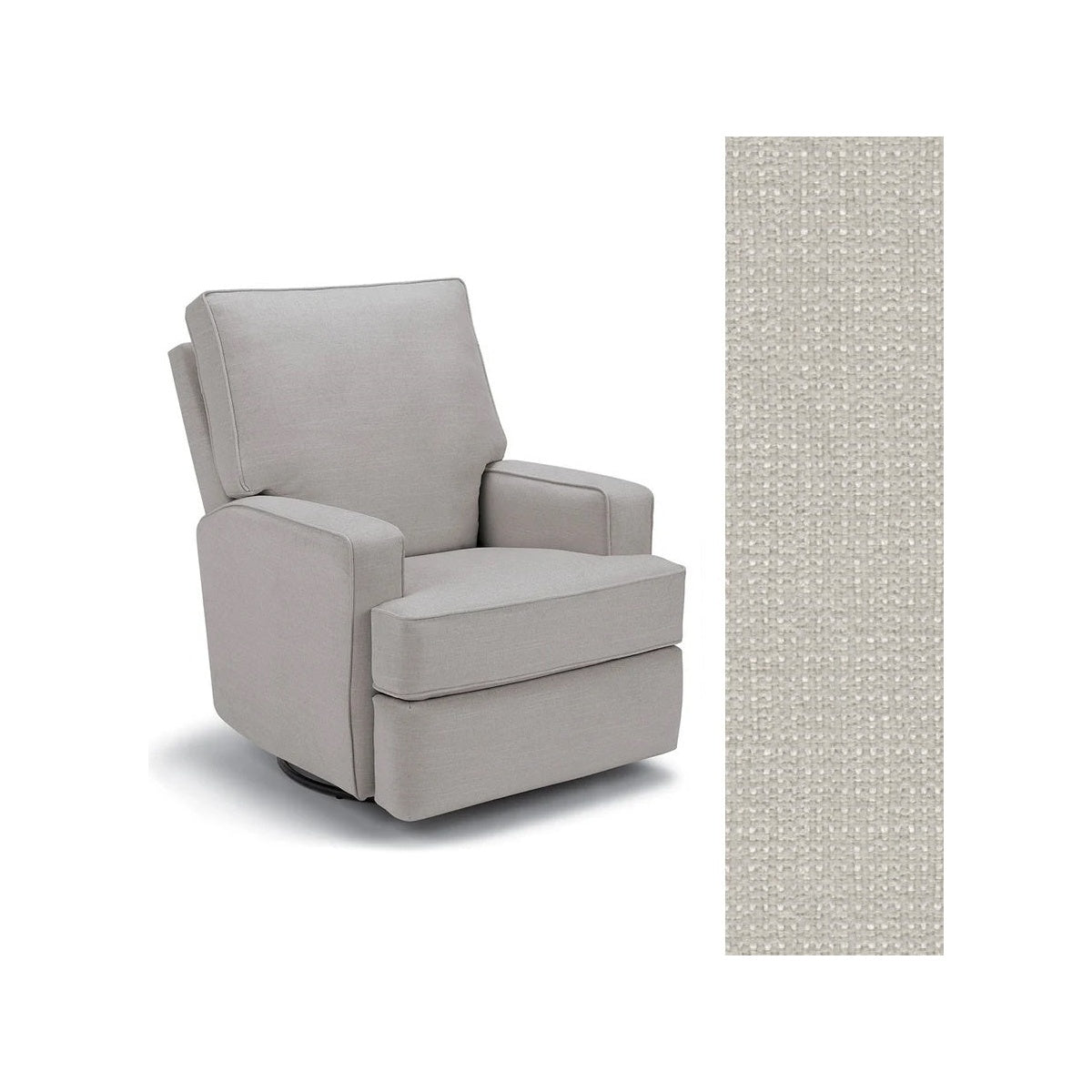 Storytime by Best Chairs Kersey Swivel Recliner- Bambi Baby