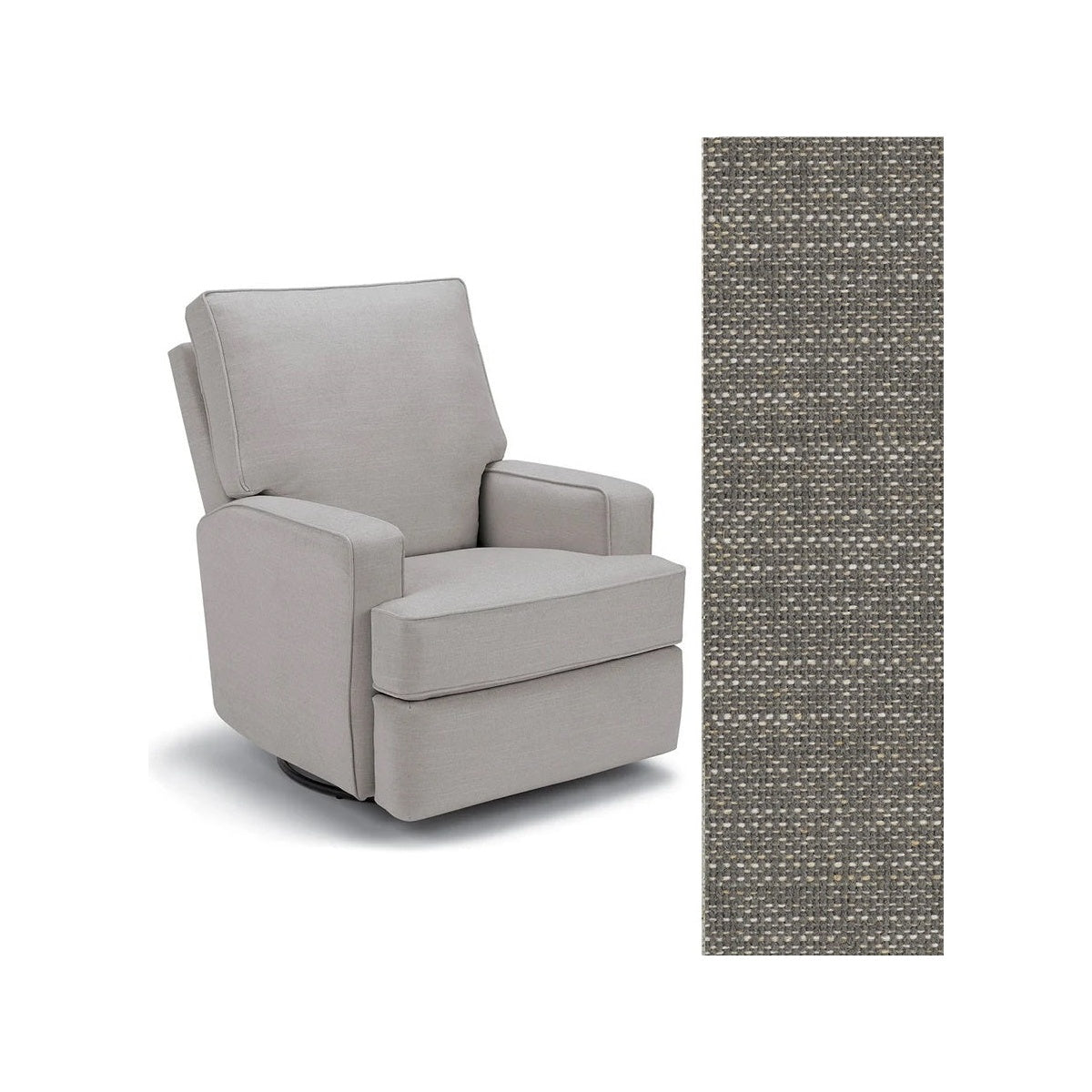 Storytime by Best Chairs Kersey Swivel Recliner- Bambi Baby