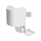 White Clek Oobr Drink-Thingy Car Seat Cup Holder - Front Angle Detail | Bambi Baby