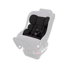 Railroad Black Clek Infant-Thingy Car Seat Insert - Front Angle Installed | Bambi Baby