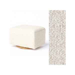 Oilo Ottoman Small Rectangle Wood Base