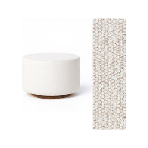 Oilo Ottoman Oval Wood Base