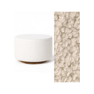 Oilo Ottoman Oval Wood Base