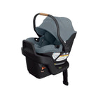 Slate Blue UPPAbaby Aria V2 Lightweight Infant Car Seat - Side Angle with Base | Bambi Baby