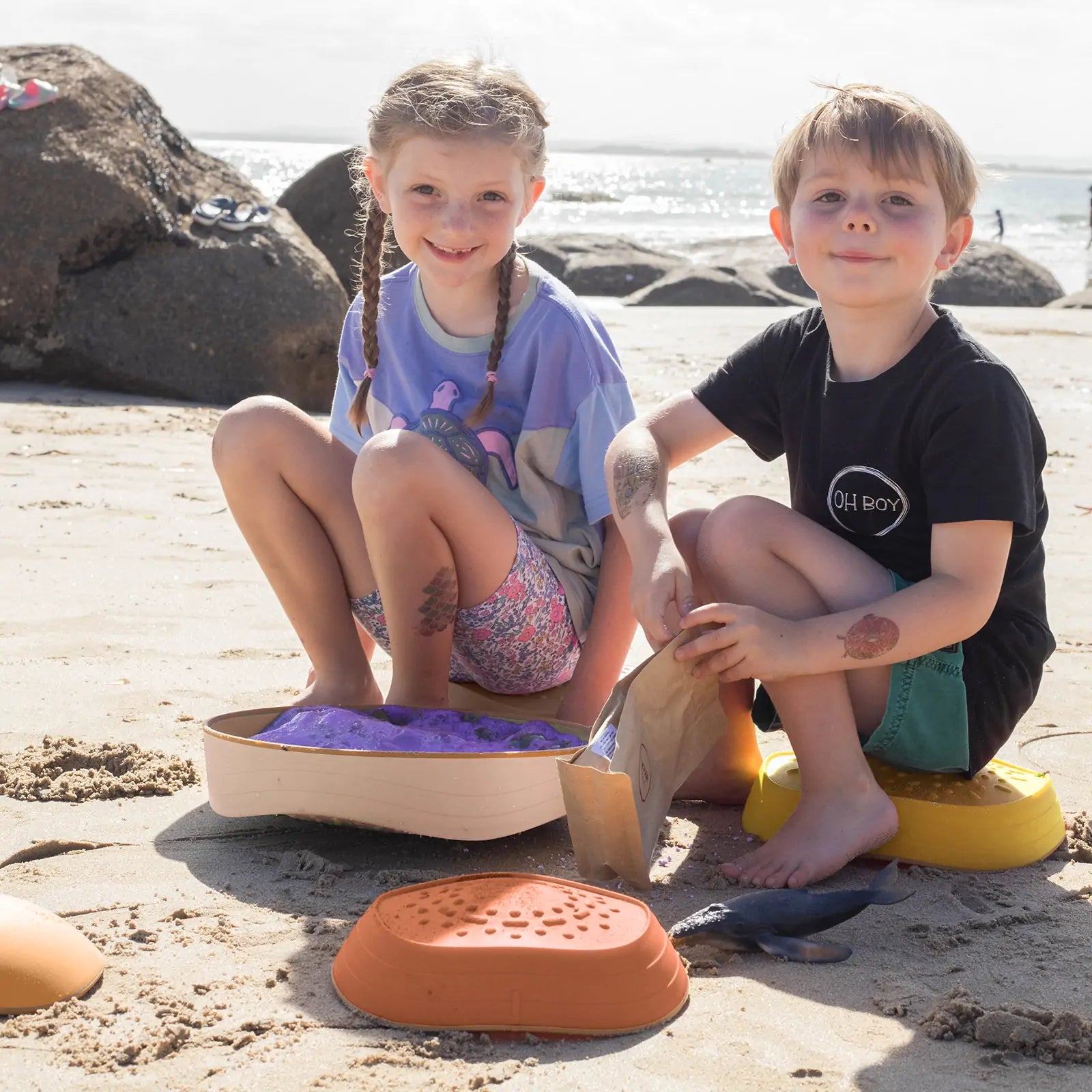 Tiny Land® Stepping Stones - Sunset Hues- Bambi Baby