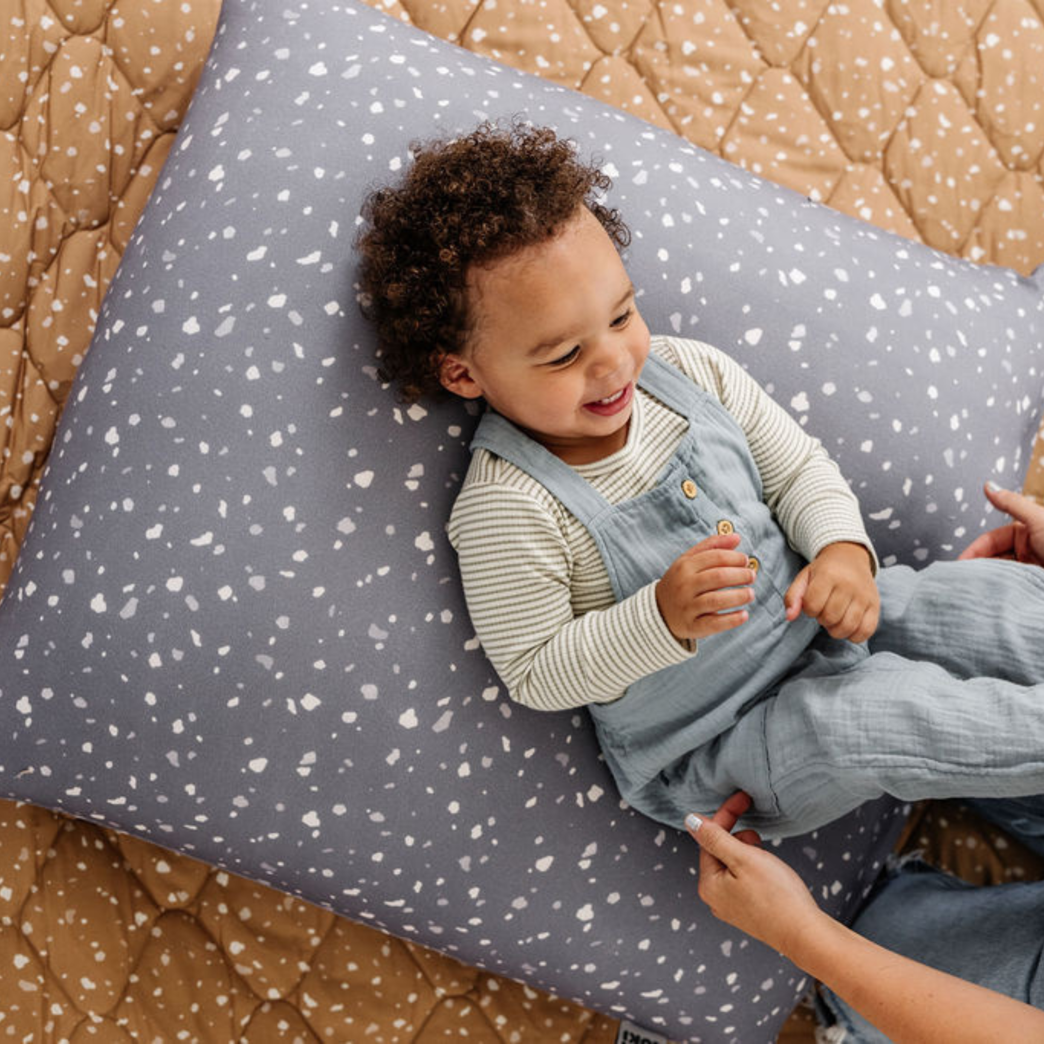 Toki Kids Terrazzo Slate Bean Bag- Bambi Baby