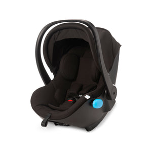Railroad Black Clek Liingo Baseless Infant Car Seat - Three-Quarter View | Bambi Baby