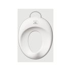 White/Grey BabyBjörn Toilet Training Seat - Front View, BPA-Free Potty Seat | Bambi Baby