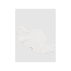 White BabyBjörn Baby Carrier Bib - Waffle Texture Angled Flat Lay | Bambi Baby