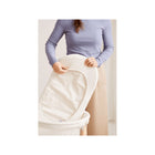 White Organic Cotton BabyBjorn Cradle Fitted Sheet - Removal Demonstration | Bambi Baby