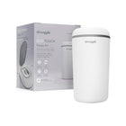 Shnuggle Nappy Bin in White/Grey
