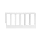 White Oxford Baby Briella Crib Conversion Guard Rail - Close-Up Detail | Bambi Baby