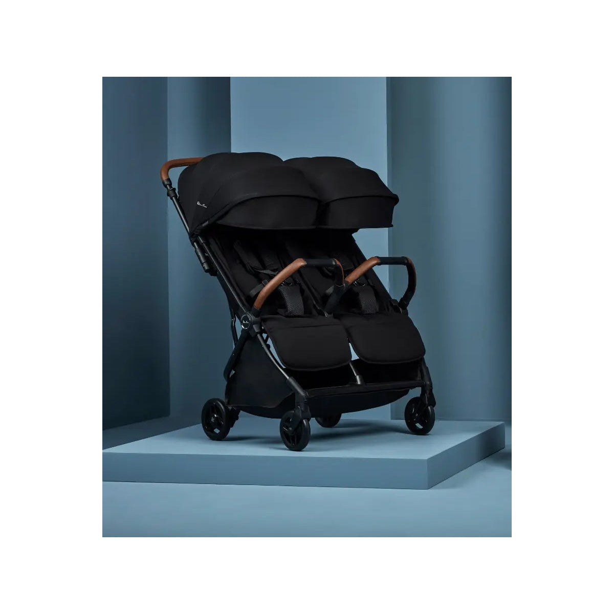 Silver Cross Jet Double Stroller - Black – Bambi Baby