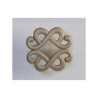 Natart Greta Drawer Handles in Champagne Metal