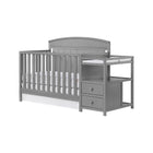 Oxford Baby Pearson Crib and Changer - Dove Gray
