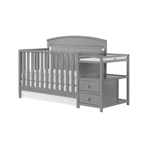 Oxford Baby Pearson Crib and Changer - Dove Gray
