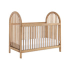 Honey Wood Soho Baby Everlee 3-in-1 Convertible Crib - Front View | Bambi Baby