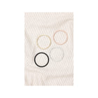 WildBird Swan Linen Sling Ring Hardware - Gold Bronze Black Silver Flat Lay | Bambi Baby