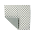 Toki Kids Checker Matcha Organic Cotton Mat