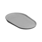 Grey Cushioned Baby Changing Mat - 3/4 Perspective View | Bambi Baby