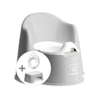 Grey / White BabyBjorn Potty Training Bundle - Complete Set View | Bambi Baby