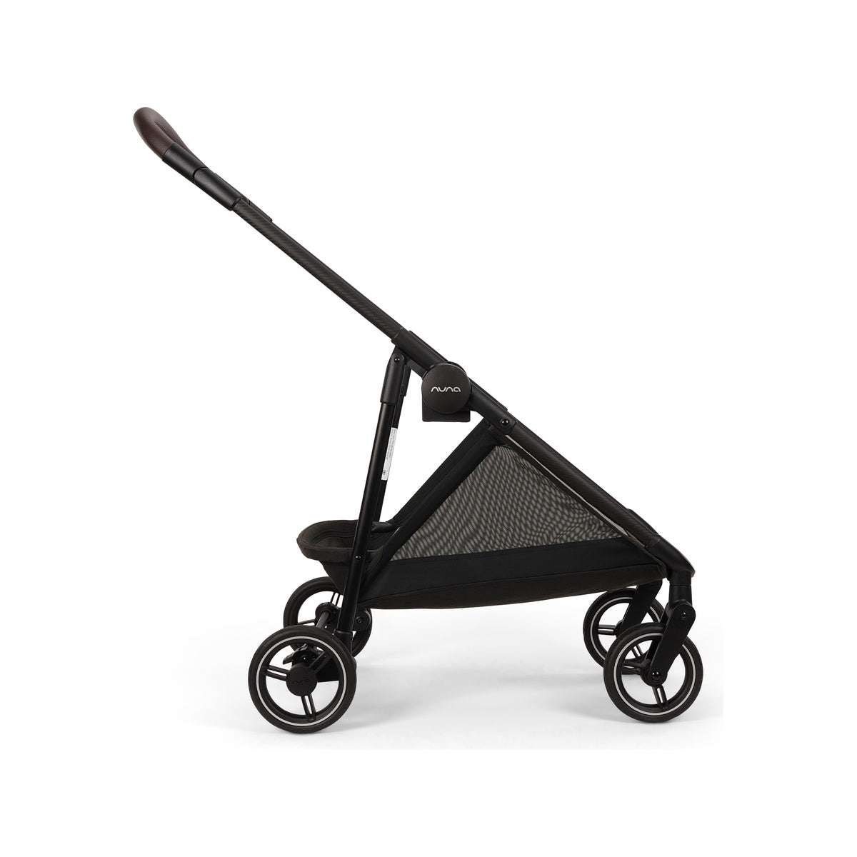 Nuna FLEX System Frame + PIPA Series Adapter In Caviar- Bambi Baby