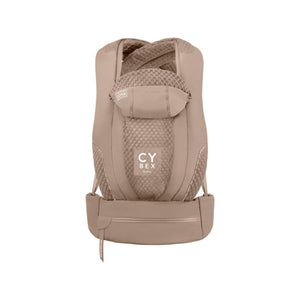 Cozy Beige CYBEX COYA Baby Carrier with Honeycomb Mesh Back Panel - Front View | Bambi Baby