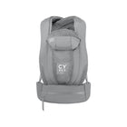 Thunder Grey CYBEX COYA Baby Carrier with Honeycomb Mesh Back Panel - Front View | Bambi Baby