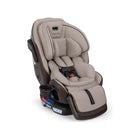 Biscotti Beige Nuna EXEC Next All-in-One Convertible Car Seat - Three-Quarter Angle with Cup Holder | Bambi Baby